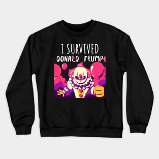 I Survived Donald Trump 2020 Presidential Election Crewneck Sweatshirt